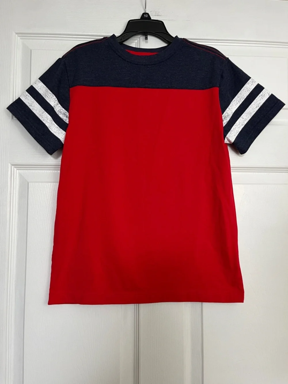 Gymboree Red and Navy Tee - Boys XL (14) - Short Sleeve Shirt